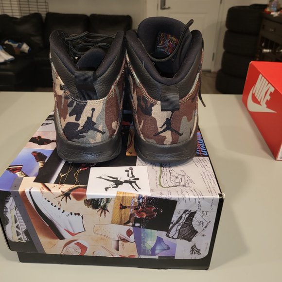 Camo jordon retro 10